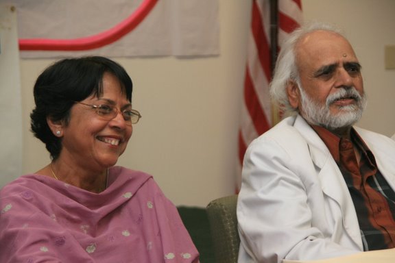 Dr. Ghazali & Azad Jullandhri 4-19-2009
